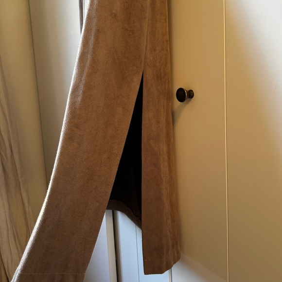 Faux suede BCBG dress - Picture 3 of 7